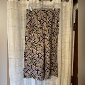 Tahari Wide Leg linen pants